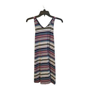 XS Hollister shift racerback striped dress